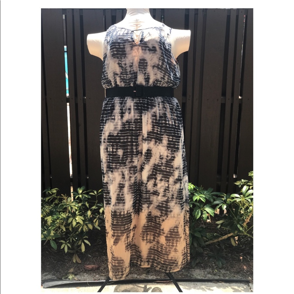 Lane Bryant Tie-Dye Sleeveless Dress